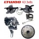 Grupo LTWOO A3 MTB 3x8 velocidades