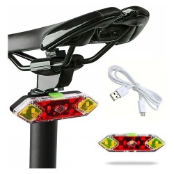 Luz Trasera Recargable USB QX-W11 LIQUIDACIÓN