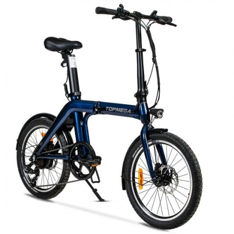 Bicicleta Eléctrica Plegable TopMega E-Deep