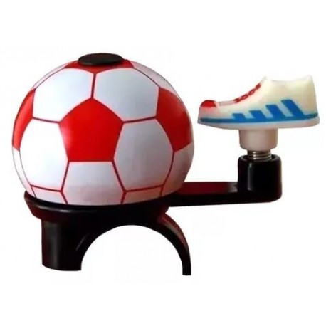 Timbre para bicicleta pelota de fútbol LIQUIDACIÓN