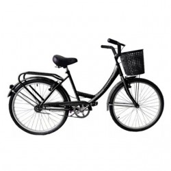 Bicicleta urbana Sanmar rodado 24 con canasto LIQUIDACIÓN