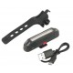 Luz recargable USB dual roja y blanca LIQUIDACIÓN