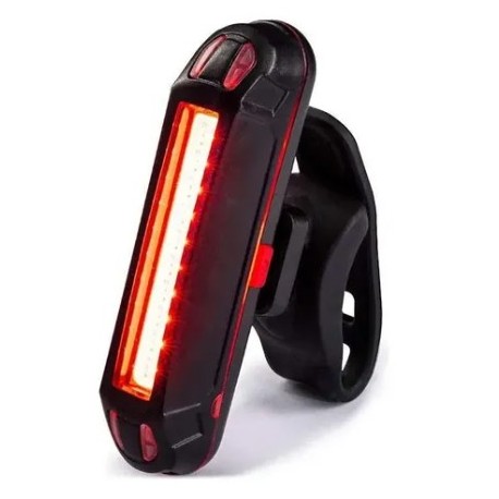 Luz recargable USB dual roja y blanca LIQUIDACIÓN