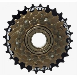Piñon Shimano MF-TZ20 6 coronas 14-28t a rosca