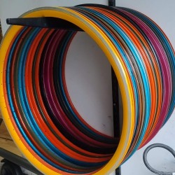 Aros clincher R28 pintados LIQUIDACION