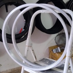 2 Aros R16 de aluminio plano 24H LIQUIDACION