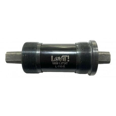 Cajas Pedaleras LOVIT 34.7 mm Eje Cuadrado 110 mm LIQUIDACIÓN