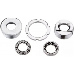 9 Cubetas de Caja Pedalera 34.7 mm con crapo LIQUIDACION