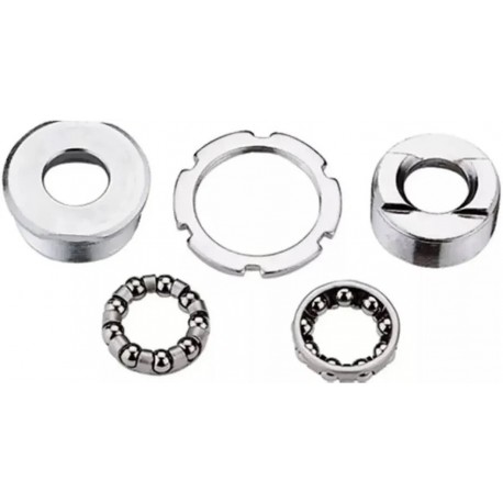 9 Cubetas de Caja Pedalera 34.7 mm con crapo LIQUIDACION