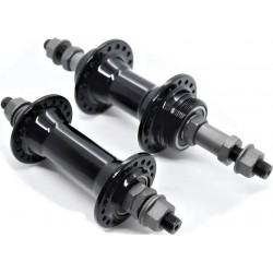 Juego de mazas de aluminio para cambios eje hueco rulemanes LIQUIDACION