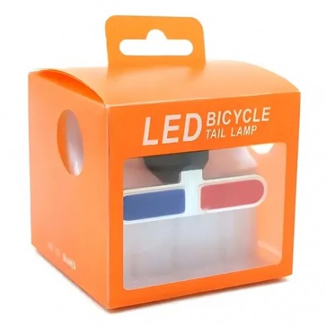 Luz led recargable rojo azul LIQUIDACION