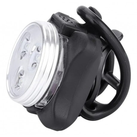 Luz led delantera redonda recargable USB LIQUIDACION
