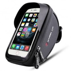 Portacelular al manubrio con bolso