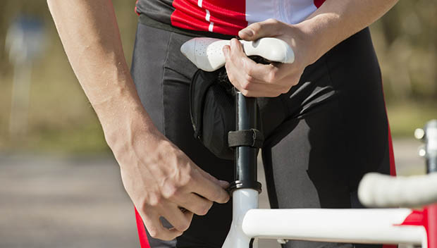 Altura correcta de asiento de bicicleta
