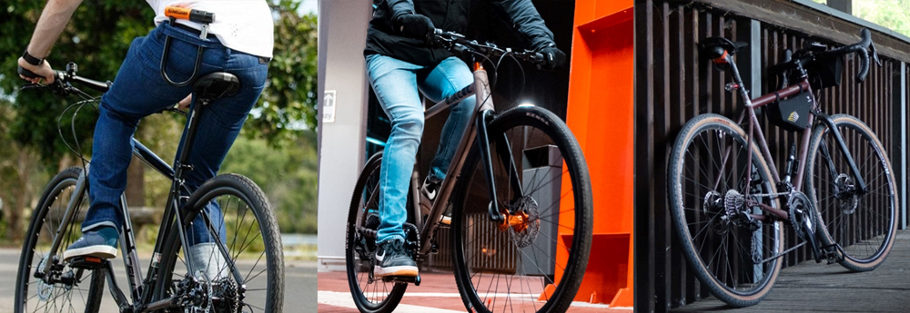 Gravel bike en la ciudad