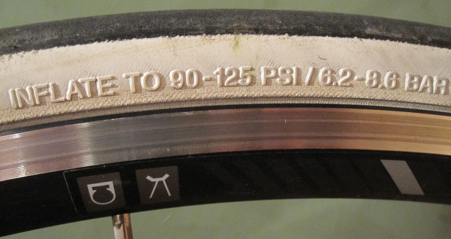 Hasta dónde inflo mi bici